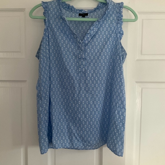 Talbots patterned blouse - Picture 4 of 10